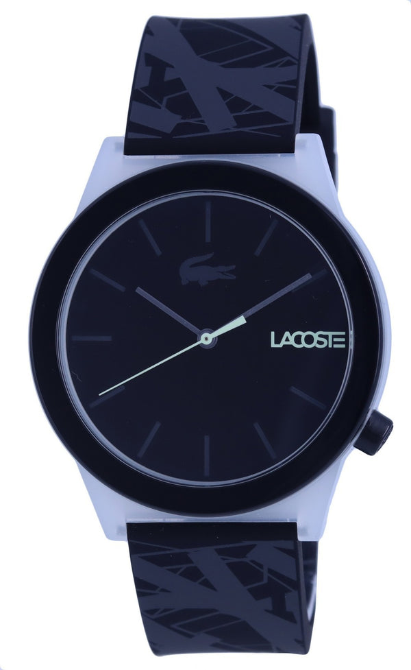 Lacoste Motion Silicon Black Dial Quartz LA-2010937.G Men's Watch