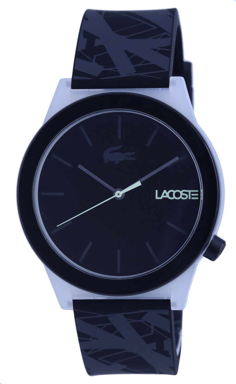 Lacoste Motion Silicon Black Dial Quartz LA-2010937.G Men's Watch