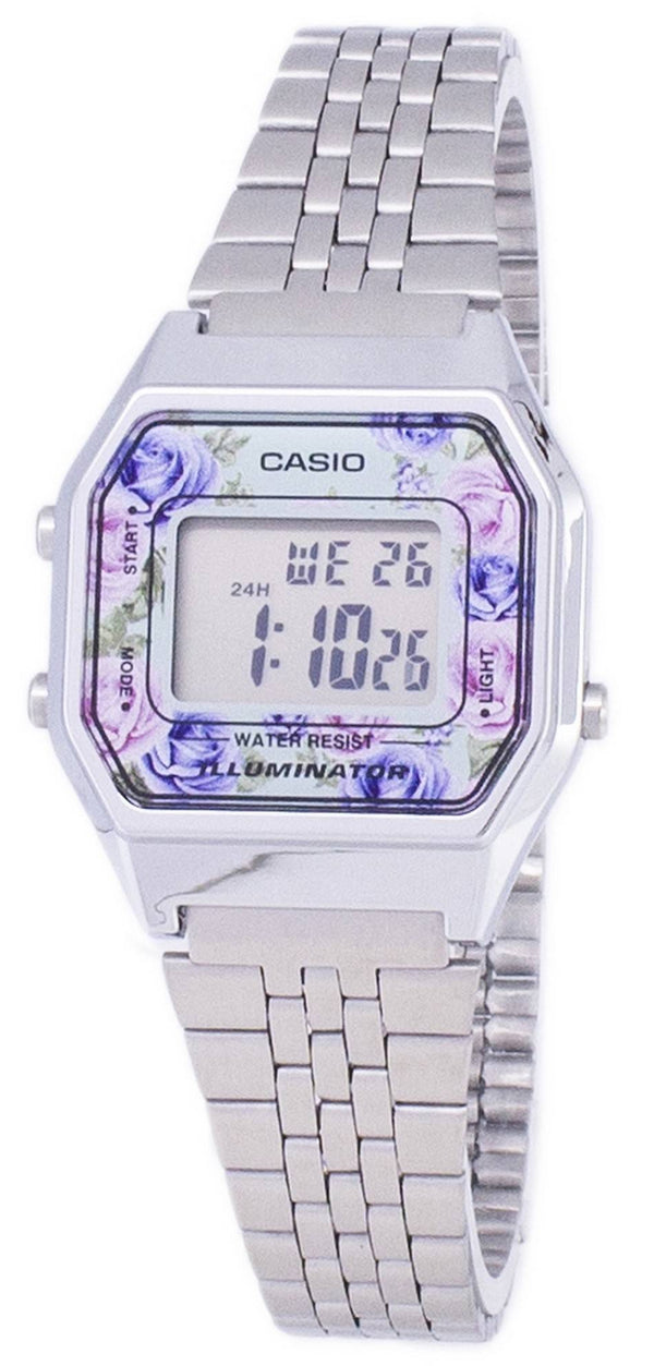 Casio Youth Vintage Illuminator Quartz Digital LA680WA-2C Women's Watch