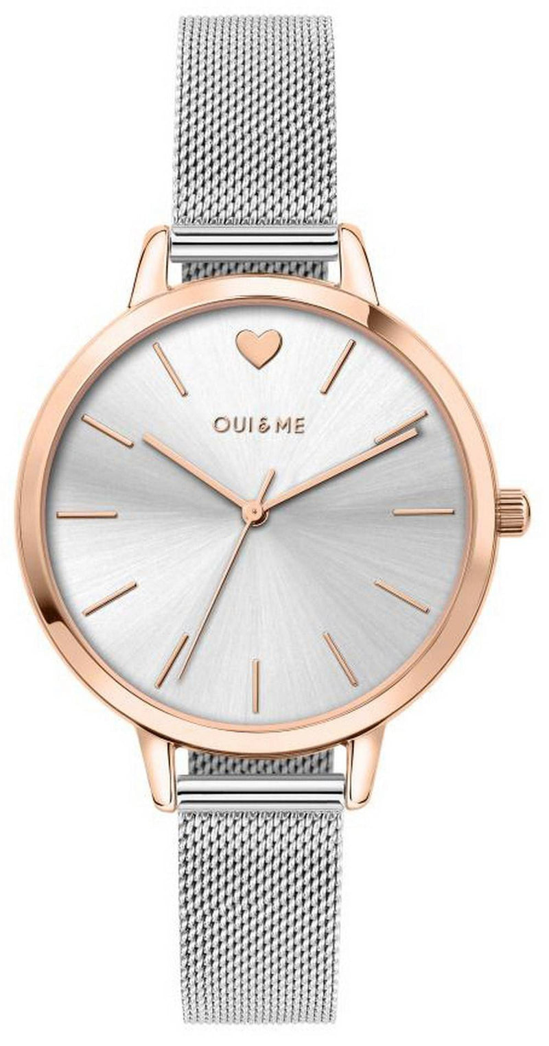 Oui  Me Amourette Silver Dial Stainless Steel Quartz ME010011 Women's Watch