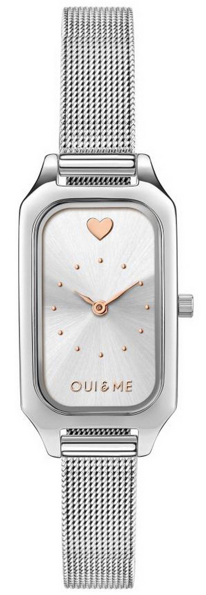Oui  Me Finette Silver Dial Stainless Steel Quartz ME010115 Women's Watch