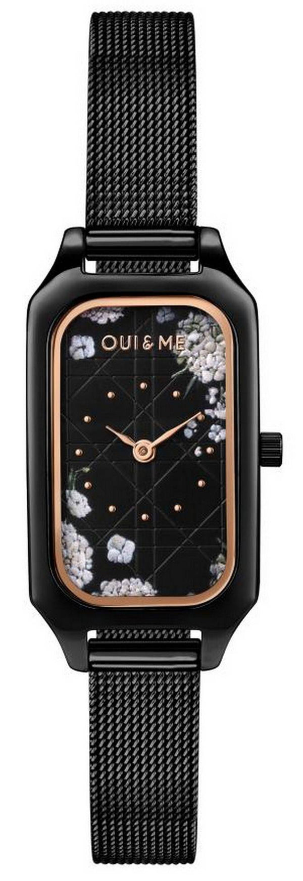 Oui & Me Finette Dark Grey Dial Stainless Steel Quartz ME010119 Women's Watch