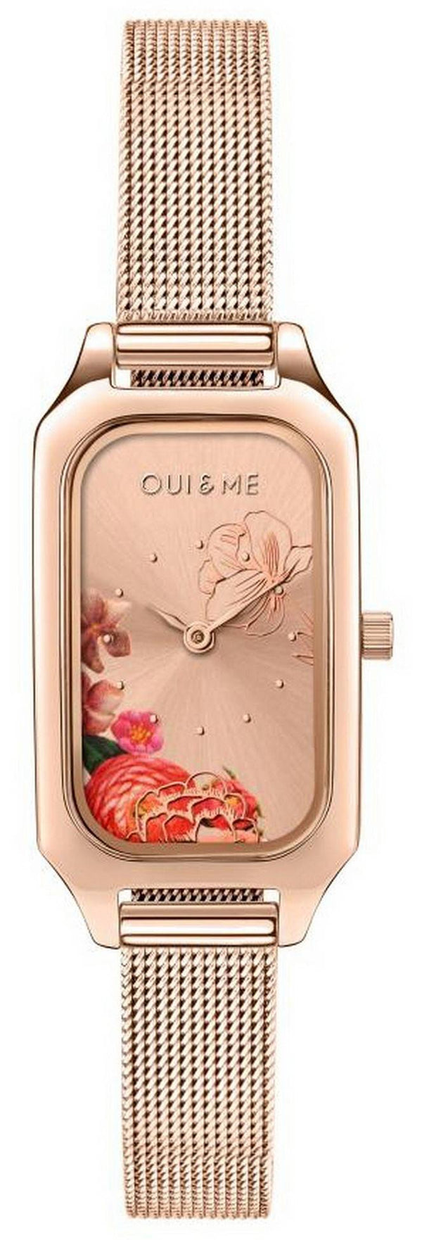 Oui & Me Finette Rose Gold Tone Stainless Steel Quartz ME010123 Women's Watch