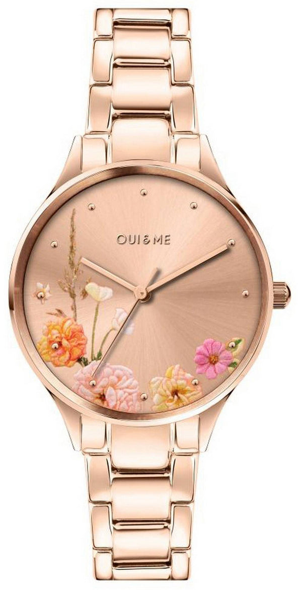 Oui  Me Petite Bichette Rose Gold Tone Stainless Steel Quartz ME010217 Women's Watch