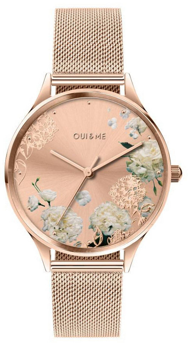 Oui  Me Bichette Rose Gold Tone Stainless Steel Quartz ME010252 Women's Watch