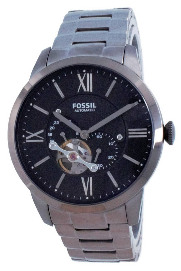 Fossil Townsman Open Heart Stainless Steel Automatic ME3172 Men's Watch