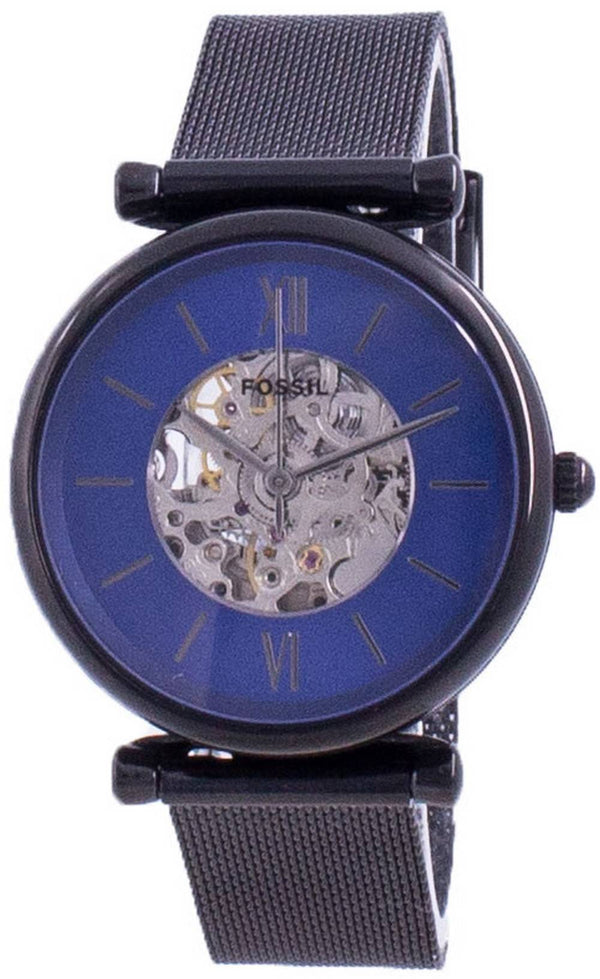 Fossil Carlie Automatic Skeleton Dial ME3177 Women's Watch