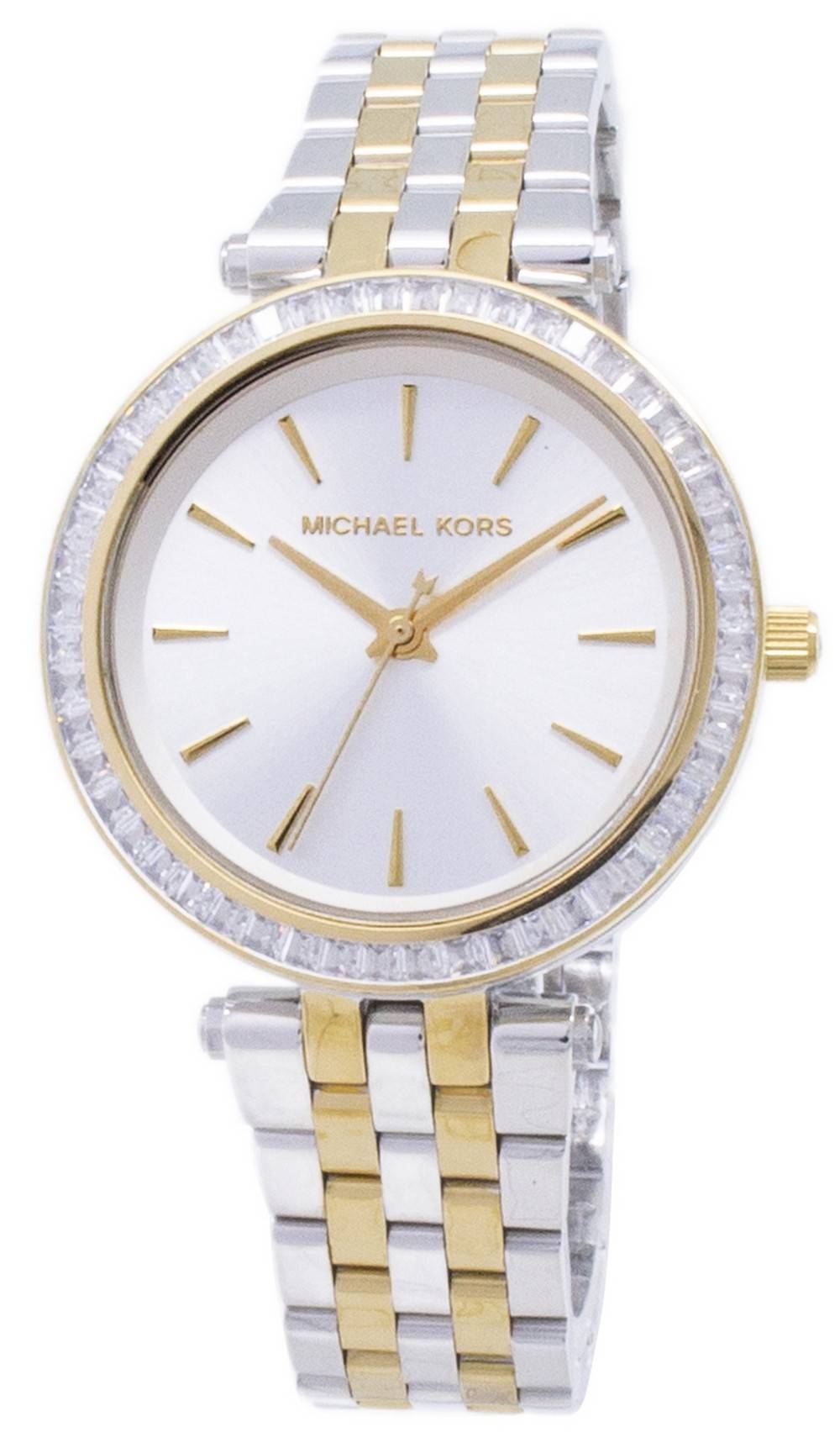 Michael Kors Mini Darci Two Tone Crystals MK3405 Women's Watch – Nubo ...