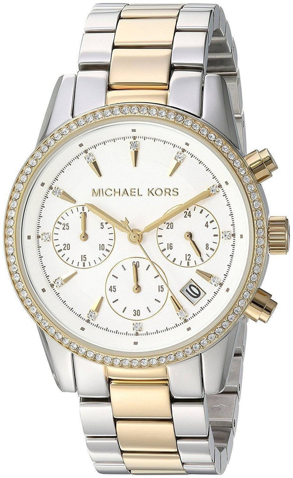 Michael Kors Ritz Chronograph Quartz Crystal MK6474 Women's Watch