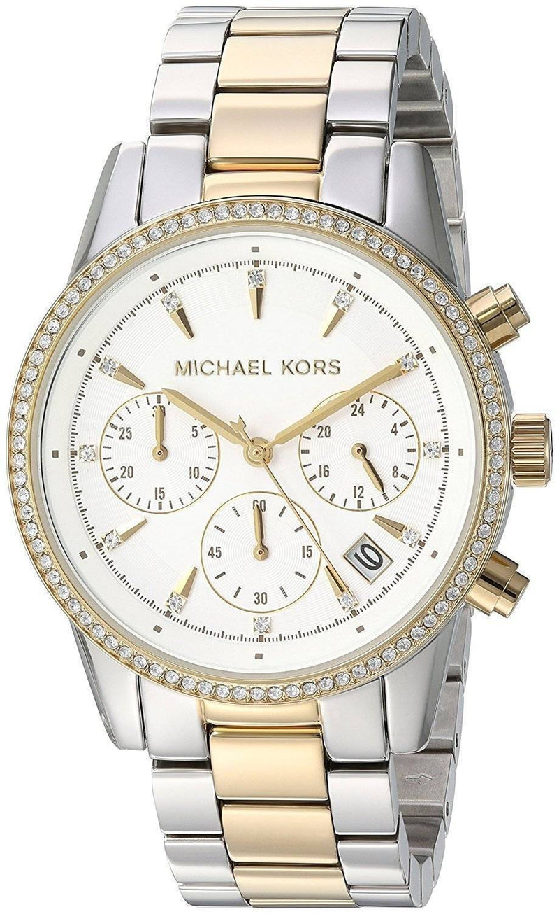 Michael Kors Ritz Chronograph Quartz Crystal MK6474 Women's Watch