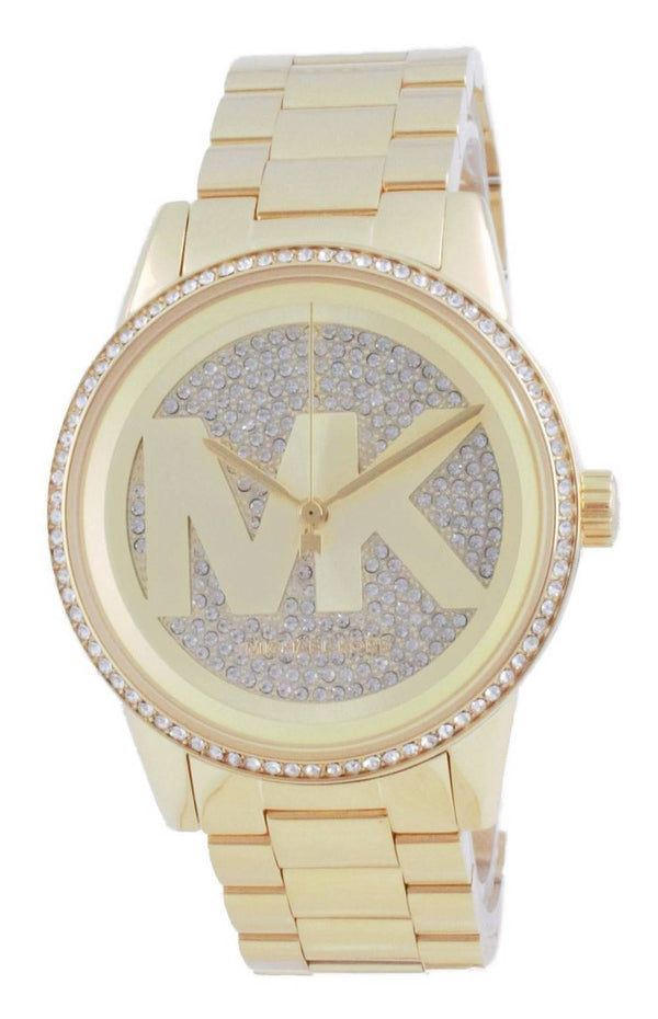 Michael Kors Ritz Stainless Steel Crystal Quartz MK6862 Women's Watch