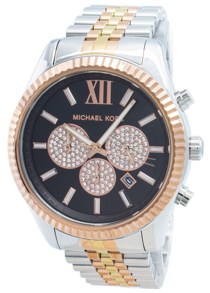 Michael Kors Lexington MK8714 Diamond Accents Quartz Men's Watch