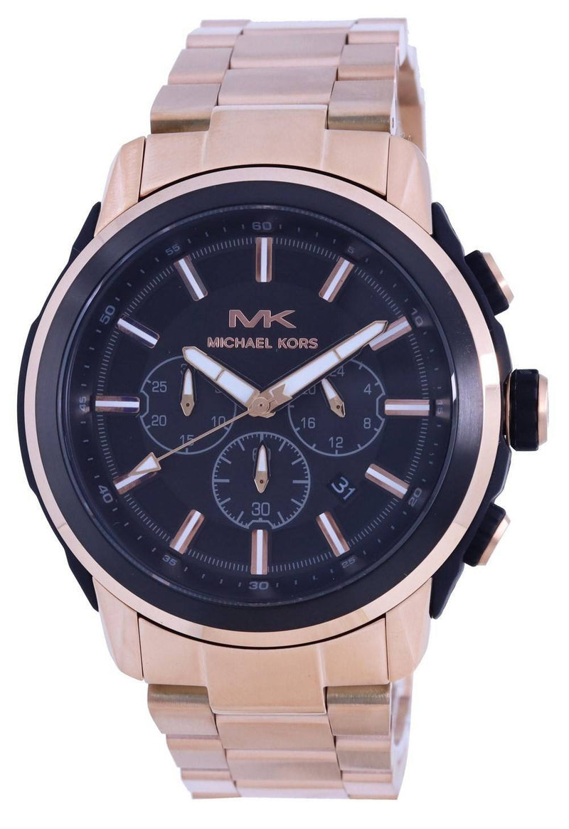 Michael Kors Kyle Chronograph Black Dial Quartz MK8889 Men's Watch