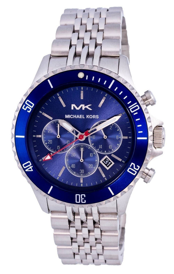 Michael Kors Bayville Chronograph Blue Dial Quartz MK8896 Men's Watch