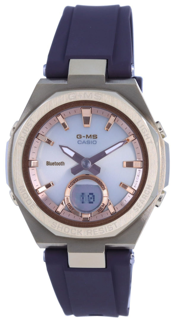 Casio Baby-G GM-S Analog Digital Mobile Link Tough Solar MSG-B100MV-5A MSGB100MV-5 100M Women's Watch