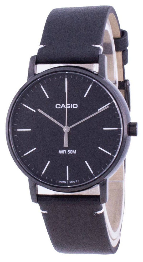 Casio Black Dial Quartz MTP-E171BL-1E MTPE171BL-1 Men's Watch