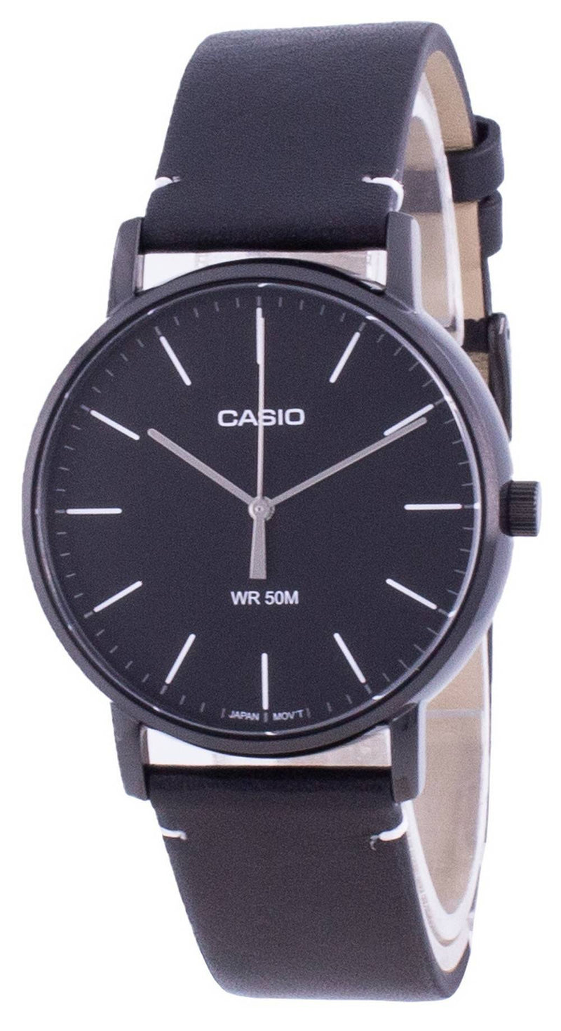 Casio Black Dial Quartz MTP-E171BL-1E MTPE171BL-1 Men's Watch