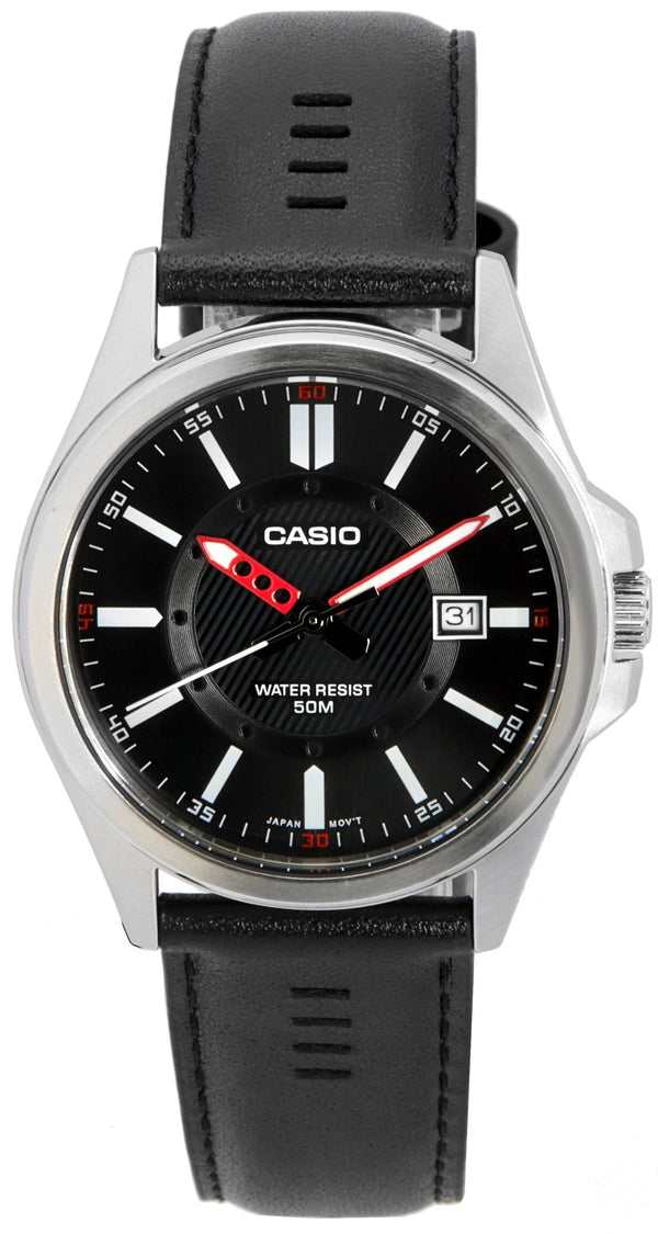 Casio Analog Black Dial Quartz MTP-E700L-1E MTPE700L-1E Men's Watch