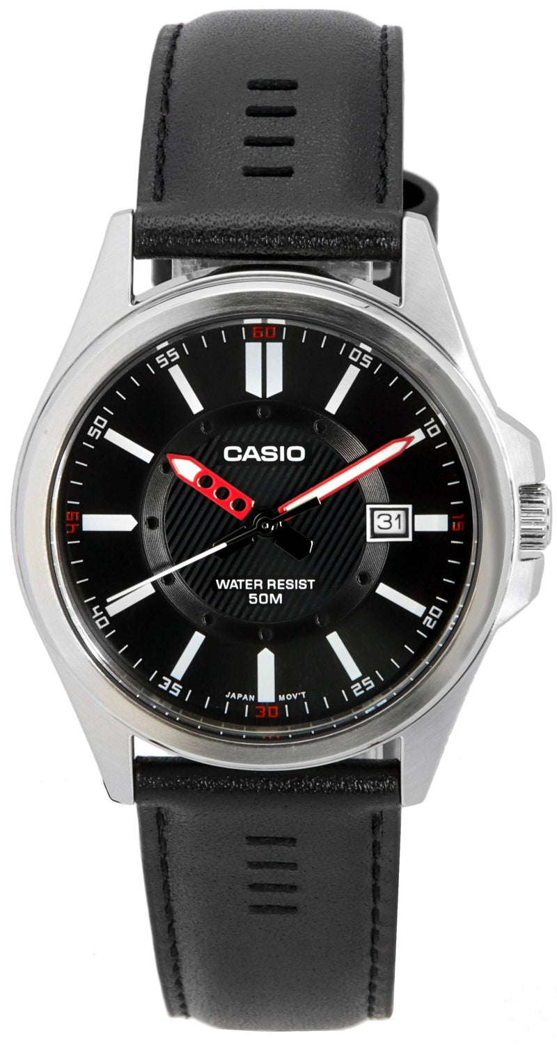 Casio Analog Black Dial Quartz MTP-E700L-1E MTPE700L-1E Men's Watch