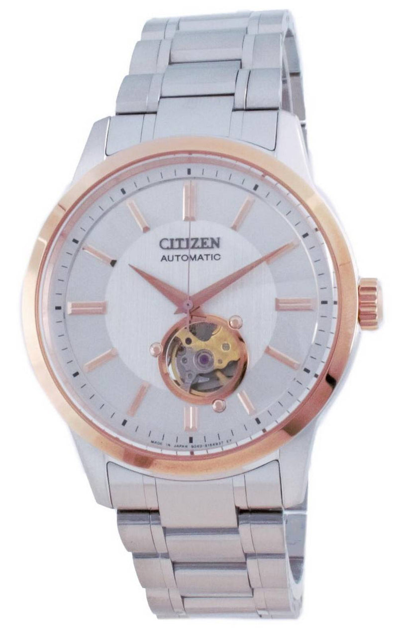 Citizen Mechanical Open Heart Stainless Steel NB4024-95A 100M Men's Watch