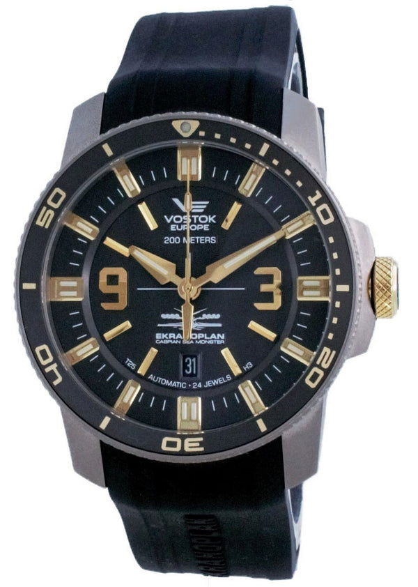 Vostok Europe Ekranoplan Caspian Sea Monster Automatic Diver's NH35-546H515-S 200M Men's Watch