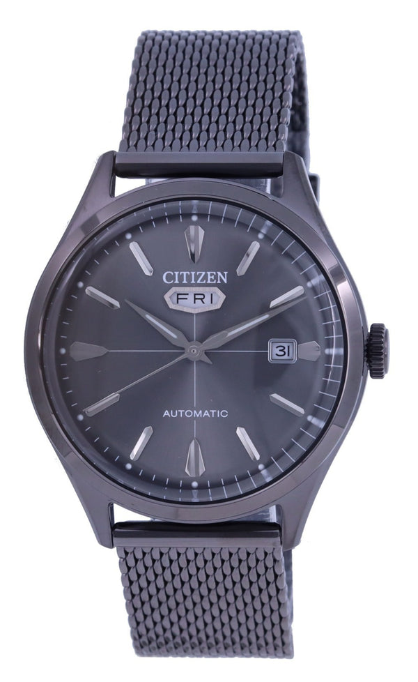 Citizen C7 Grey Dial Stainless Steel Automatic NH8397-80H Men's Watch