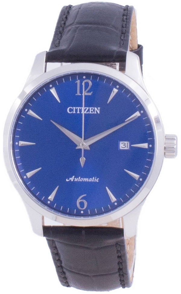 Citizen Blue Dial Calf Leather Strap Mechanical NJ0110-18L Men's Watch
