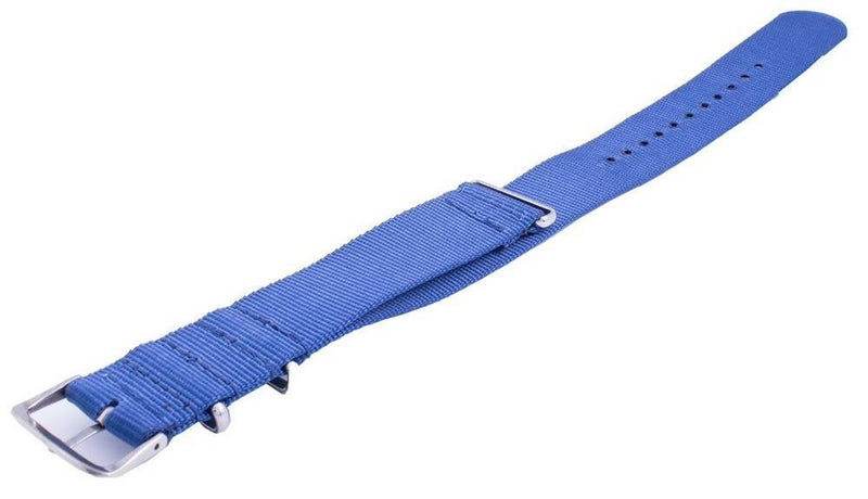 Ratio Nato8 Blue Nylon Watch Strap 22mm
