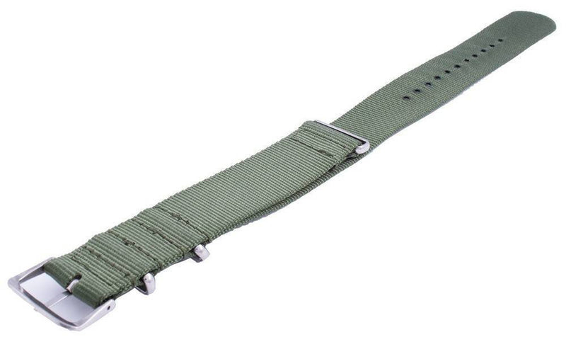 Ratio Nato9 Green Nylon Watch Strap 22mm