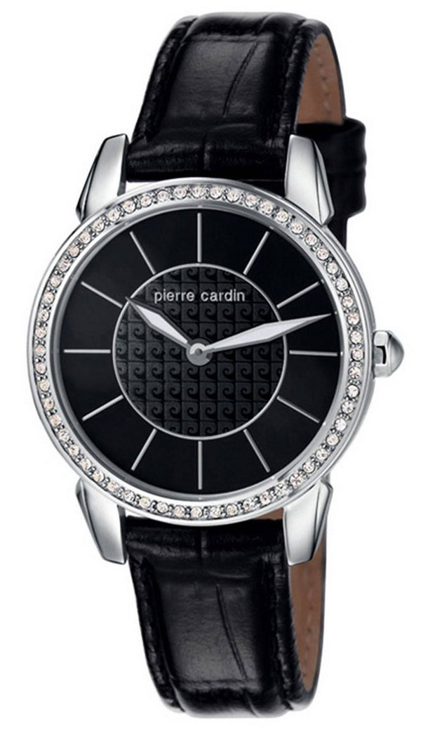 Pierre Cardin Petit Soleil Black Dial Quartz PC106082F02 100M Women's Watch