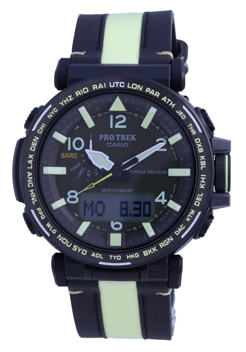 Casio Protrek Solar Analog Digital PRG-650YL-3 PRG650YL-3 100M Men's Watch