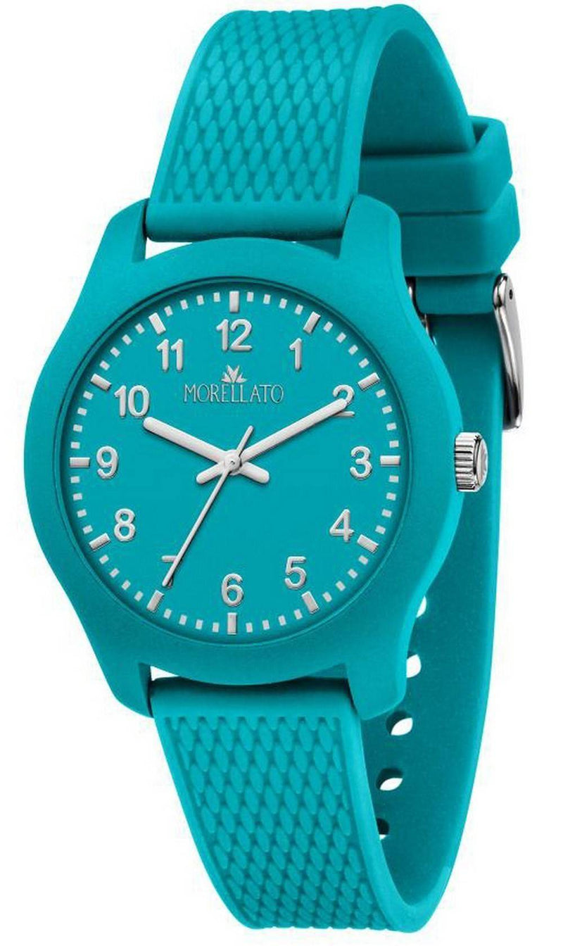 Morellato Soft Turquoise Dial Plastic Strap Quartz R0151163008 Men's Watch