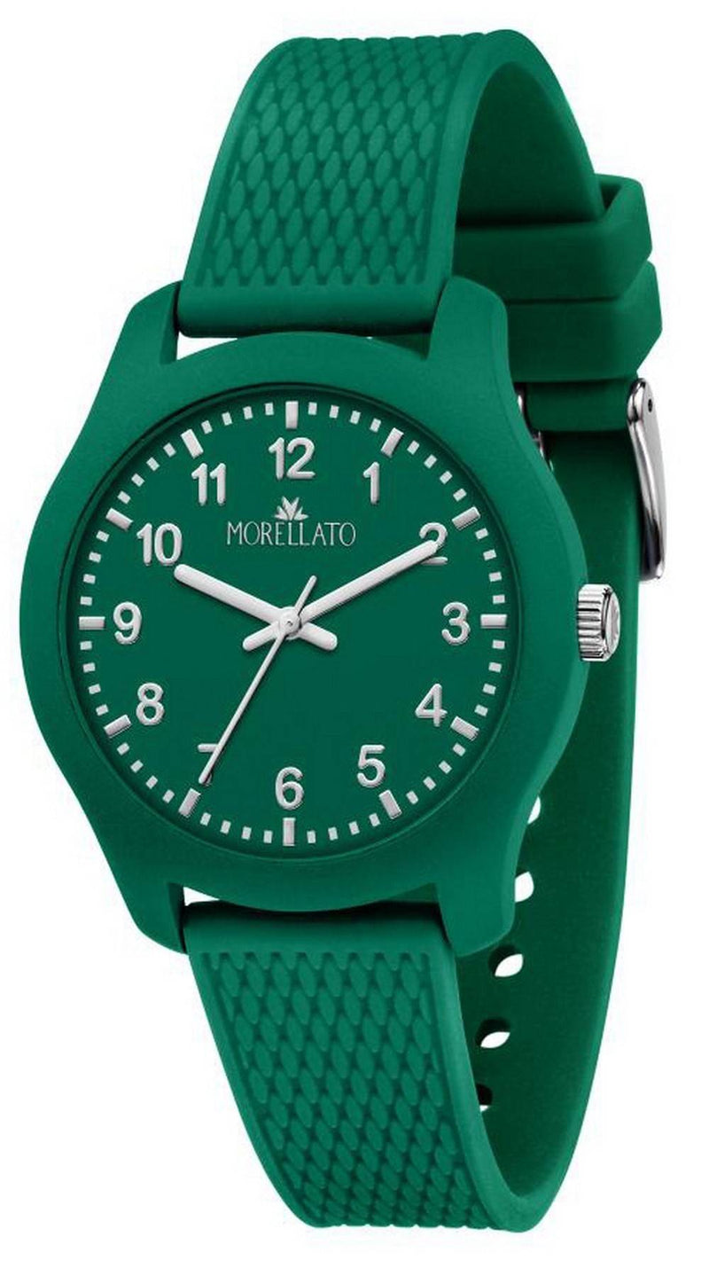 Morellato Soft Green Dial Plastic Strap Quartz R0151163009 Men's Watch