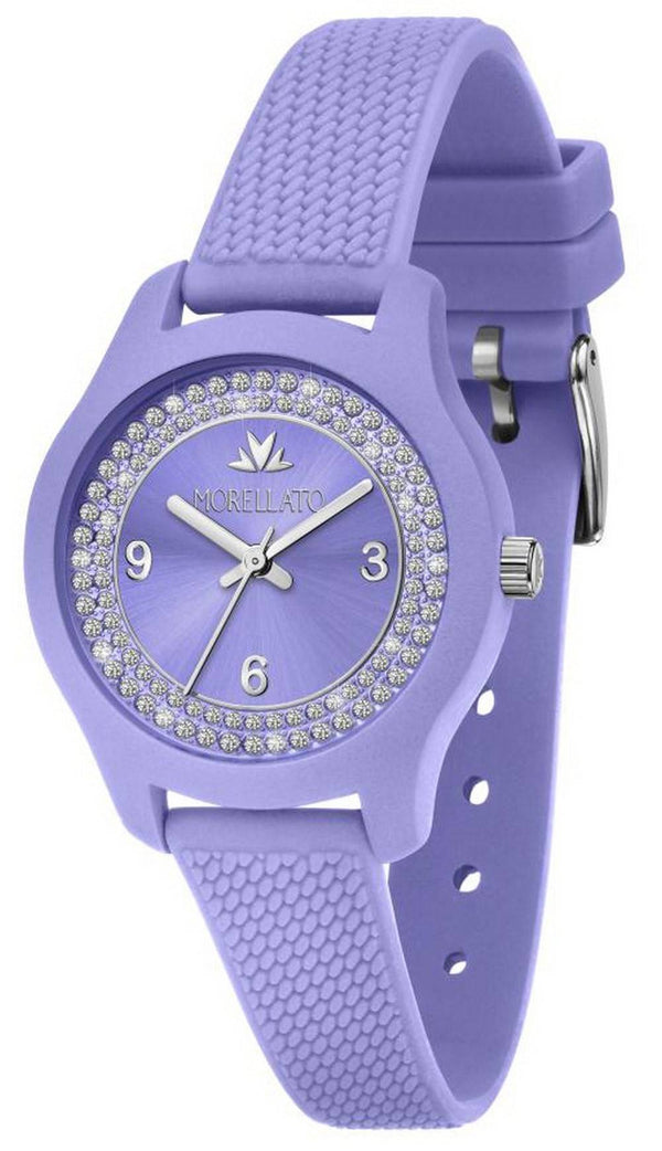 Morellato Soft Purple Dial Plastic Strap Quartz R0151163511 Women's Watch