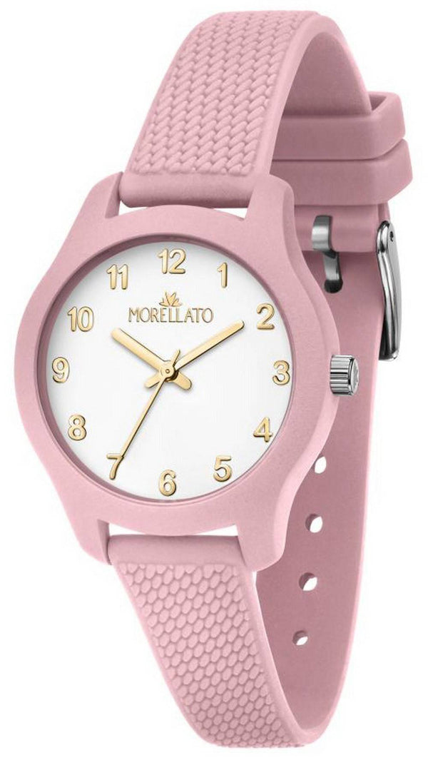 Morellato Soft White Dial Plastic Strap Quartz R0151163512 Women's Watch