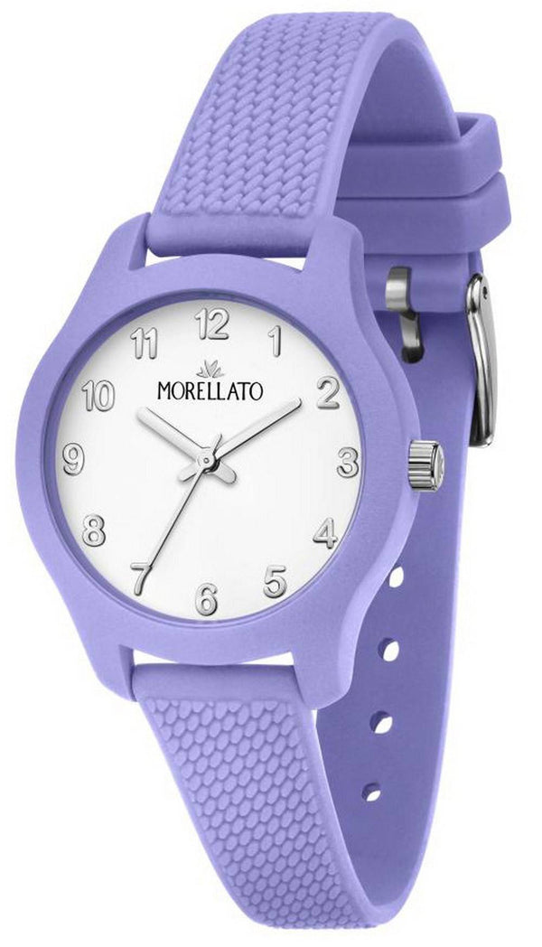 Morellato Soft White Dial Plastic Strap Quartz R0151163515 Women's Watch