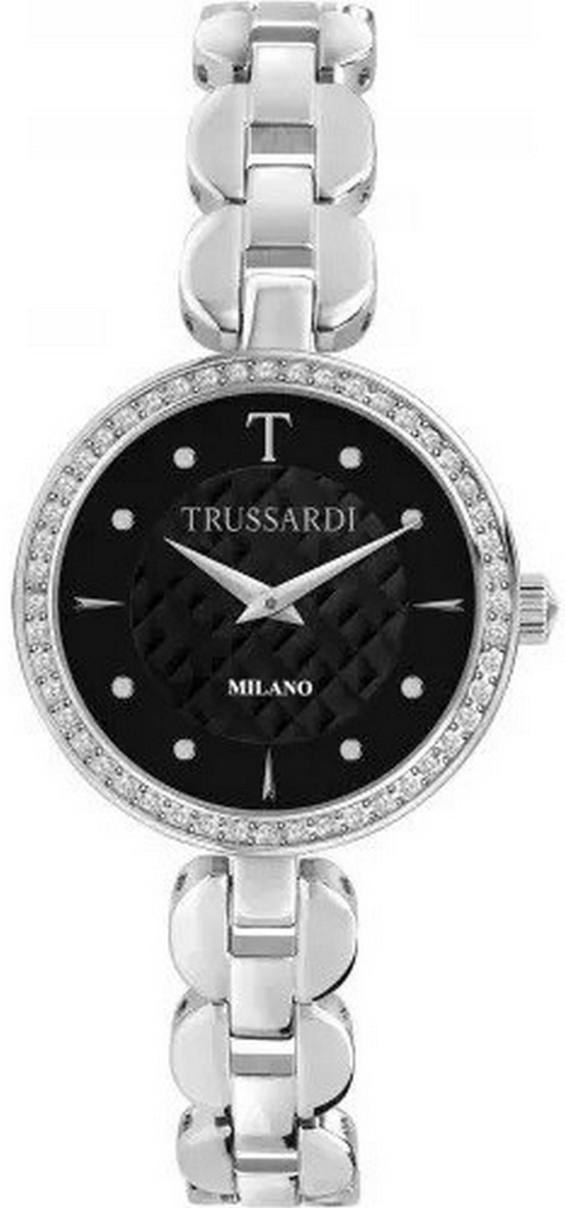 Trussardi T-Chain Milano Diamond Accents Quartz R2453137502 Women's Watch