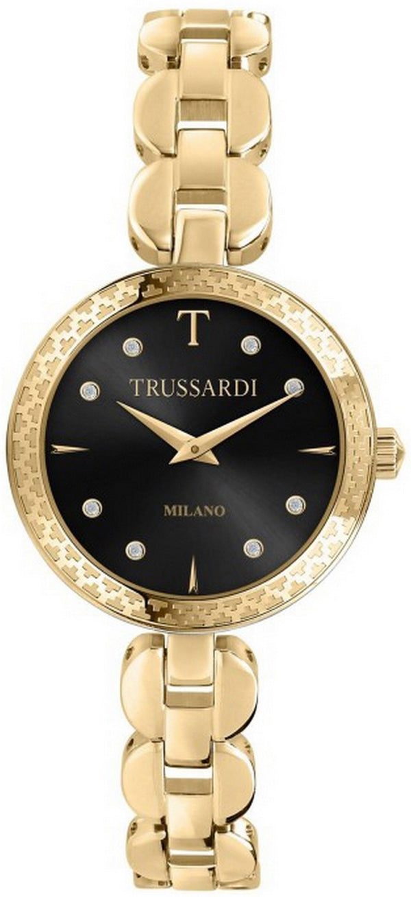 Trussardi T-Chain Milano Diamond Accents Quartz R2453137506 Women's Watch