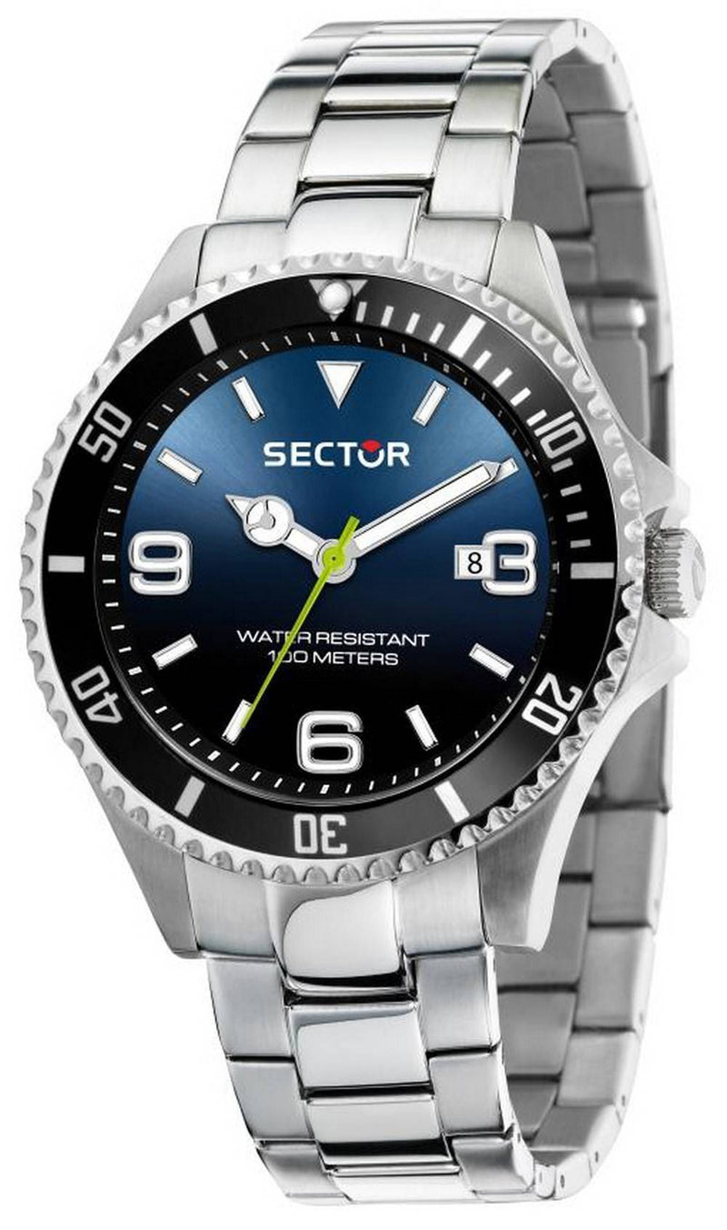 Sector 230 Blue Dial Stainless Steel Quartz R3253161020 100M Men's Watch