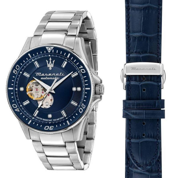 Maserati Sfida Diamond Open Heart Dial Automatic R8823140007 100M