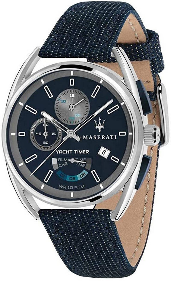 Maserati Trimarano Yacht Timer Chronograph Quartz R8851132001 100M Men's Watch