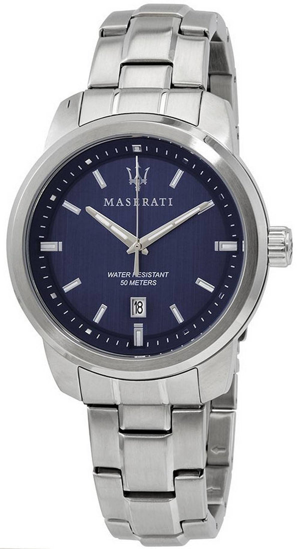 Maserati Successo Blue Dial Quartz R8853121004 Men's Watch