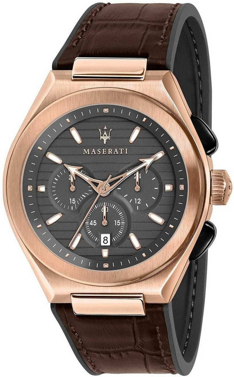 Maserati Triconic Chronograph Quartz R8871639003 100M Men's Watch