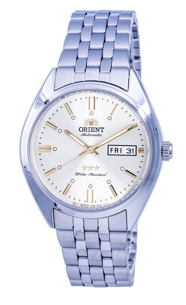 Orient Tri Star Deneb Gold Tone Dial Automatic RA-AB0E09G19A Men's Watch