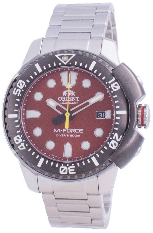 Orient M-Force AC0L 70th Anniversary Automatic Diver's RA-AC0L02R00B Japan Made 200M Men's Watch