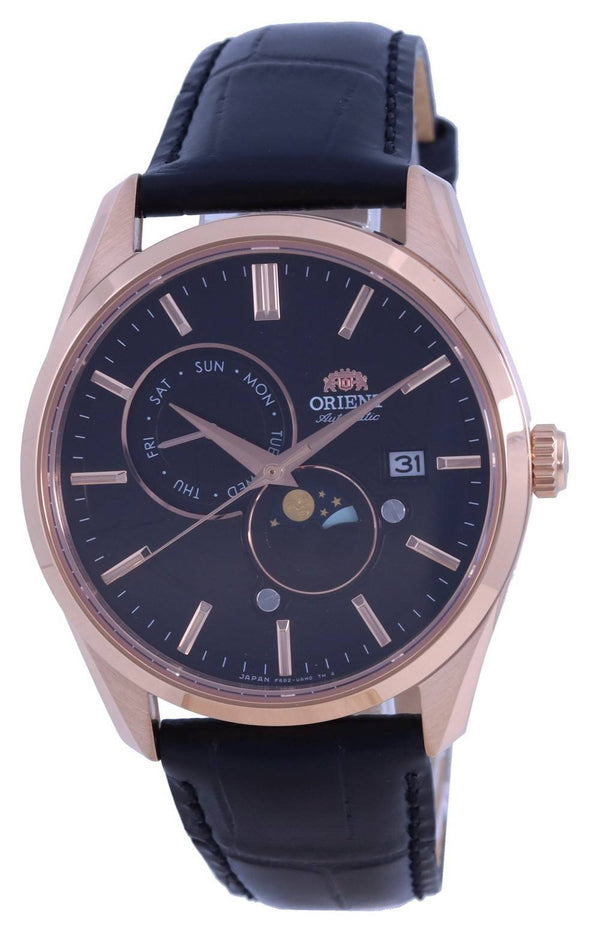 Orient Sun  Moon Gen 5 Black Dial Automatic RA-AK0309B00C Men's Watch