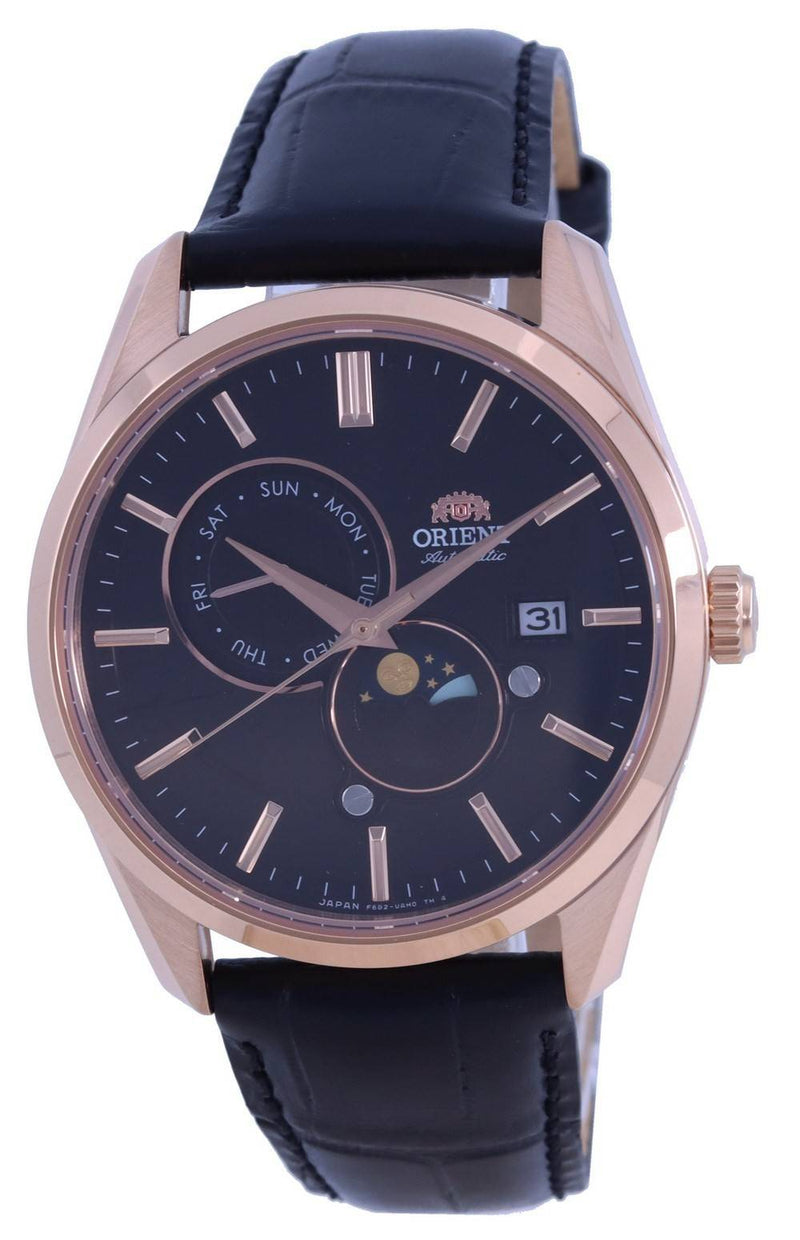 Orient Sun  Moon Gen 5 Black Dial Automatic RA-AK0309B00C Men's Watch