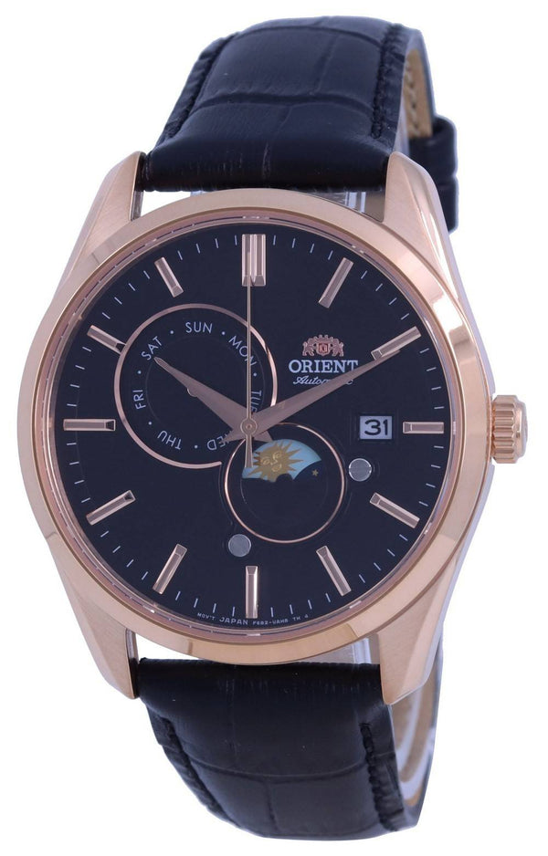 Orient Classic Sun  Moon Gen Black Dial Automatic RA-AK0309B10B Men's Watch