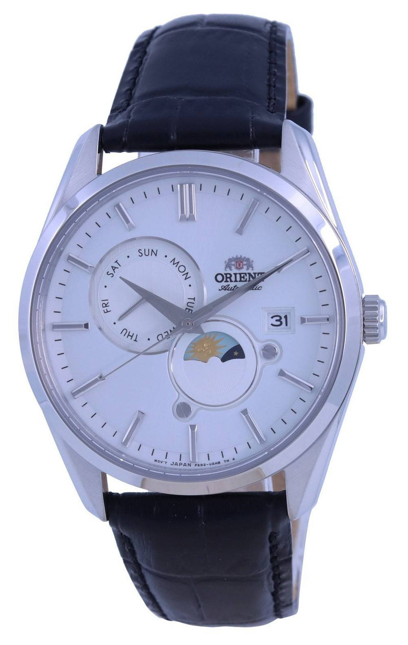 Orient Classic Sun  Moon Gen White Dial Automatic RA-AK0310S10B Men's Watch