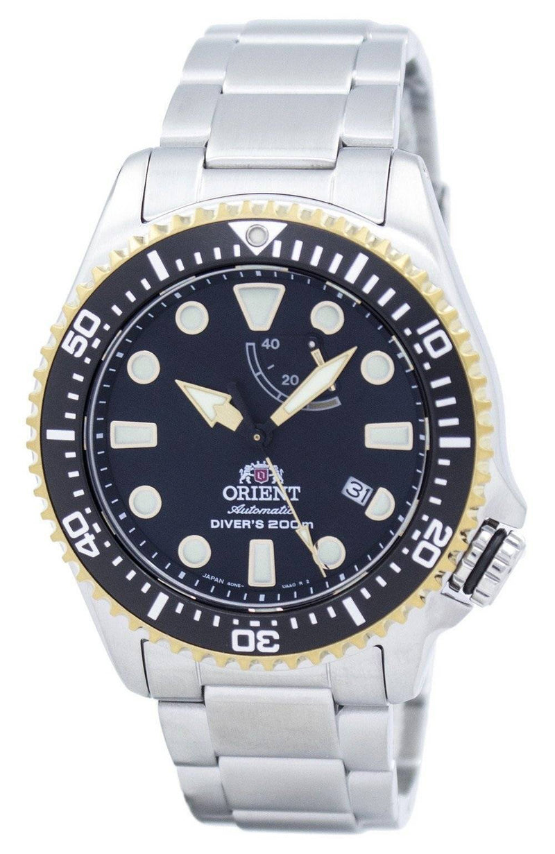 Orient Sports Automatic Diver's 200M Power Reserve Japan Made RA-EL0003B00B Men's Watch